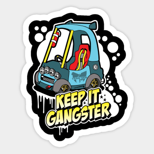 Keep It Gangster Buggy Sticker